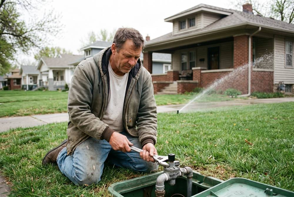 Spring sprinkler system start-up